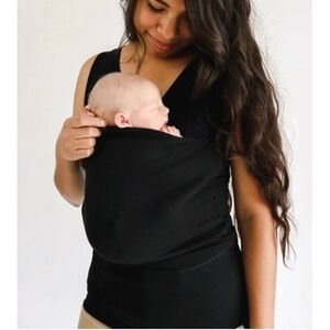 Lalabu Maternity Babywearing Tank Top Size M Black Built-in Support